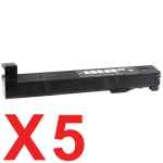 5 x Compatible HP CF300A Black Toner Cartridge 827A