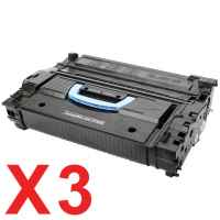 3 x Compatible HP CF325X Toner Cartridge 25X