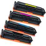 4 Pack Compatible HP CF410X CF411X CF413X CF412X Toner Cartridge Set 410X