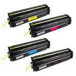 4 Pack Compatible HP CF500X CF501X CF503X CF502X Toner Cartridge Set 202X