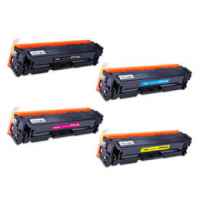 4 Pack Compatible HP CF510A CF511A CF513A CF512A Toner Cartridge Set 204A