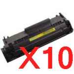 10 x Compatible HP Q2612A Toner Cartridge 12A