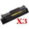 3 x Compatible HP Q2612A Toner Cartridge 12A