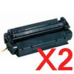 2 x Compatible HP Q2624A Toner Cartridge 24A