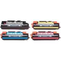 4 Pack Compatible HP Q2670A Q2671A Q2672A Q2673A Toner Cartridge Set 309A