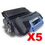 5 x Compatible HP Q5945A Toner Cartridge 45A