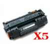 5 x Compatible HP Q5949X Toner Cartridge 49X