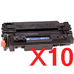 10 x Compatible HP Q6511X Toner Cartridge 11X