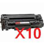 10 x Compatible HP Q7551X Toner Cartridge 51X