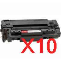 10 x Compatible HP Q7551X Toner Cartridge 51X