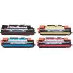 4 Pack Compatible HP Q6470A Q7581A Q7582A Q7583A Toner Cartridge Set 501A 503A