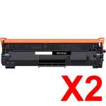 2 x Compatible HP W1410A Toner Cartridge 141A