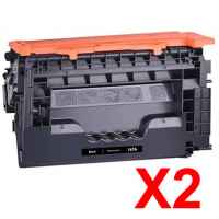 2 x Compatible HP W1470A Toner Cartridge 147A