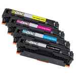 4 Pack Compatible HP W2040X W2041X W2043X W2042X Toner Cartridge Set 416X