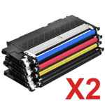 2 Lots of 4 Pack Compatible HP W2090A W2091A W2093A W2092A Toner Cartridge Set 119A