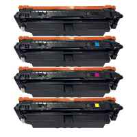 4 Pack Compatible HP W2100X W2101X W2103X W2102X Toner Cartridge Set 210X