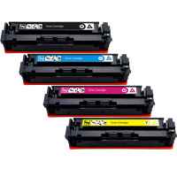 4 Pack Compatible HP W2110X W2111X W2113X W2112X Toner Cartridge Set 206X