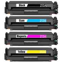 4 Pack Compatible HP W2130A W2131A W2133A W2132A Toner Cartridge Set 213A