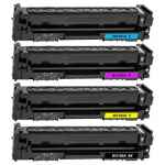 4 Pack Compatible HP W2180A W2181A W2183A W2182A Toner Cartridge Set 218A