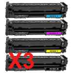 3 Lots of 4 Pack Compatible HP W2180A W2181A W2183A W2182A Toner Cartridge Set 218A