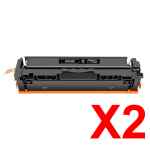 2 x Compatible HP W2180X Black Toner Cartridge 218X