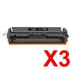 3 x Compatible HP W2180X Black Toner Cartridge 218X