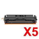 5 x Compatible HP W2180X Black Toner Cartridge 218X