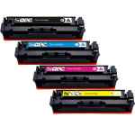 4 Pack Compatible HP W2310A W2311A W2313A W2312A Toner Cartridge Set 215A