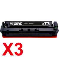 3 x Compatible HP W2310A Black Toner Cartridge 215A