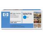 1 x Genuine HP Q2671A Cyan Toner Cartridge 309A