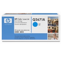 1 x Genuine HP Q2671A Cyan Toner Cartridge 309A