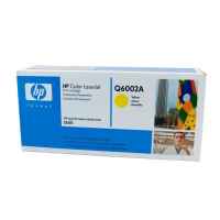 1 x Genuine HP Q6002A Yellow Toner Cartridge 124A