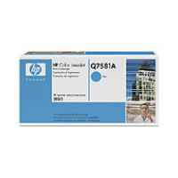 1 x Genuine HP Q7581A Cyan Toner Cartridge 503A