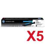 5 x Genuine HP W1143A Toner Cartridge 143A