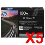 5 x Genuine HP W1600A Toner Cartridge 160A