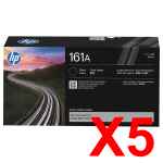 5 x Genuine HP W1610A Toner Cartridge 161A