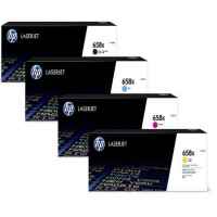 4 Pack Genuine HP W2000X W2001X W2002X W2003X Toner Cartridge Set 658X