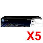 5 x Genuine HP W2090A Black Toner Cartridge 119A