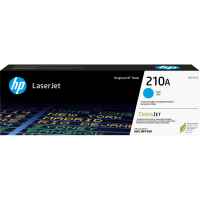 1 x Genuine HP W2101A Cyan Toner Cartridge 210A