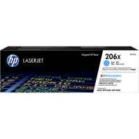 1 x Genuine HP W2111X Cyan Toner Cartridge 206X