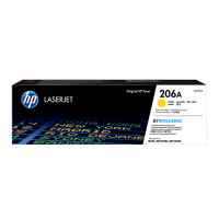 1 x Genuine HP W2112A Yellow Toner Cartridge 206A