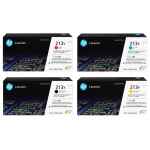 4 Pack Genuine HP W2130Y W2131Y W2132Y W2133Y Toner Cartridge Set 213Y