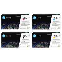 4 Pack Genuine HP W2130Y W2131Y W2132Y W2133Y Toner Cartridge Set 213Y