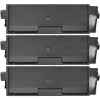 3 x Non-Genuine TK-594K Black Toner Cartridge for Kyocera FS-C2026MFP FS-C2526MFP