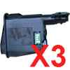 3 x Non-Genuine TK-1119 Toner Cartridge for Kyocera FS-1041 FS-1320MFP