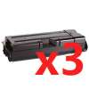 3 x Non-Genuine TK-1134 Toner Cartridge for Kyocera FS-1030MFP FS-1130MFP