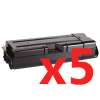 5 x Non-Genuine TK-1134 Toner Cartridge for Kyocera FS-1030MFP FS-1130MFP