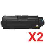2 x Non-Genuine TK-1264 Toner Cartridge for Kyocera PA4000