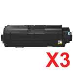 3 x Non-Genuine TK-1264 Toner Cartridge for Kyocera PA4000