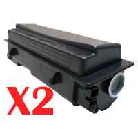 2 x Non-Genuine TK-134 Toner Cartridge for Kyocera FS-1300D FS-1028MFP